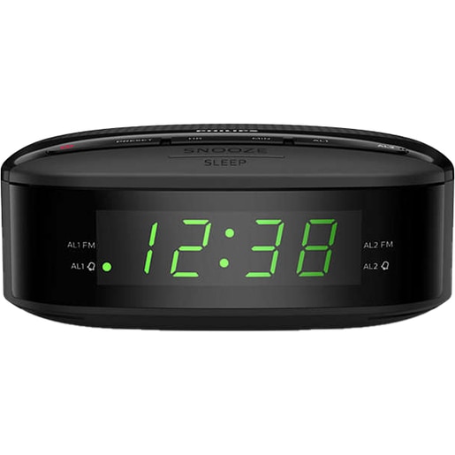 Radio cu ceas PHILIPS TAR3205/12, FM, negru Radio cu ceas PHILIPS TAR3205/12, FM, negru