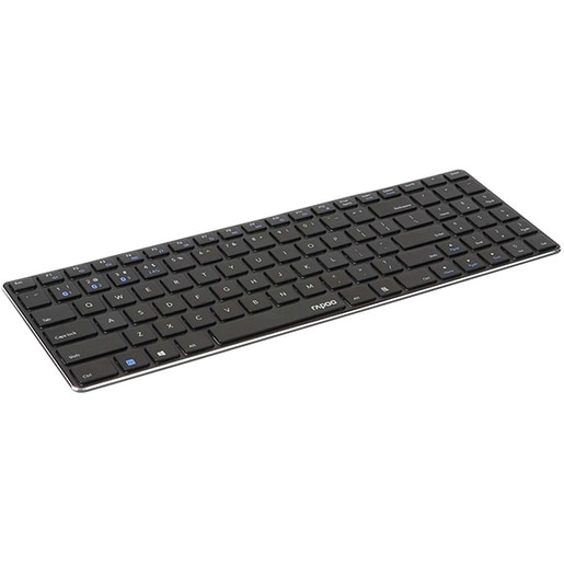 Tastatura Wireless RAPOO E9100M, Bluetooth, USB, negru Tastatura Wireless RAPOO E9100M, Bluetooth, USB, negru