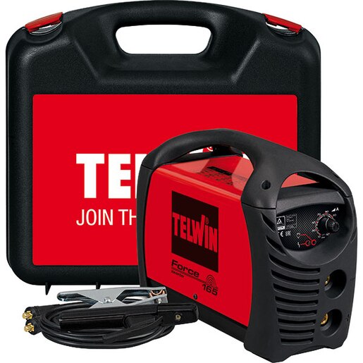 Invertor de sudura TELWIN Force 165, 10-150A, 4.1KVA, electrod 1.6-4.0mm Invertor de sudura TELWIN Force 165, 10-150A, 4.1KVA, electrod 1.6-4.0mm