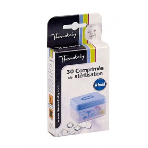 Tablete sterilizare la rece THERMOBABY THE1905, 30 buc Tablete sterilizare la rece THERMOBABY THE1905, 30 buc