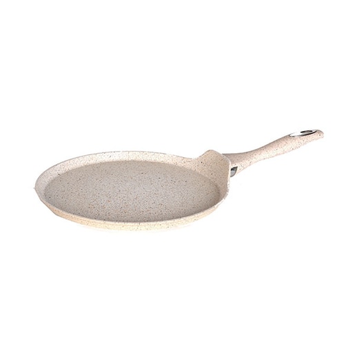 Tigaie marmorata pentru clatite MYRIA MY4411, 28cm, aliaj de aluminiu, crem Tigaie marmorata pentru clatite MYRIA MY4411, 28cm, aliaj de aluminiu, crem