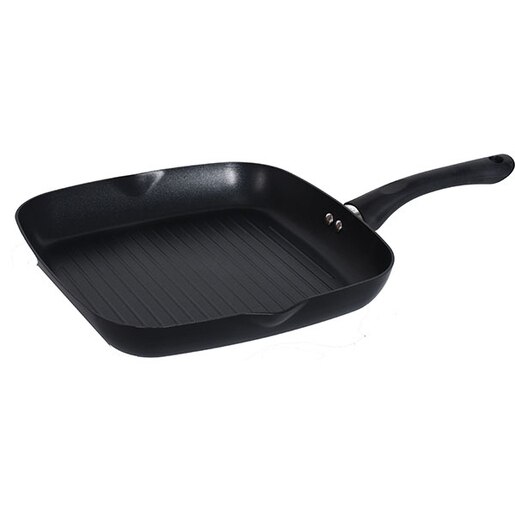 Tigaie Grill non-stick MYRIA MY4420, 28x28cm, aliaj aluminiu, negru Tigaie Grill non-stick MYRIA MY4420, 28x28cm, aliaj aluminiu, negru