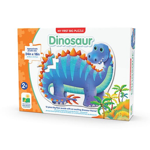 Puzzle de podea THE LEARNING JOURNEY Dinozaur TLJ105443, 2 ani+, 12 piese Puzzle de podea THE LEARNING JOURNEY Dinozaur TLJ105443, 2 ani+, 12 piese