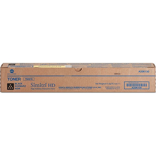 Toner original KONICA MINOLTA TN-321K, negru Toner original KONICA MINOLTA TN-321K, negru