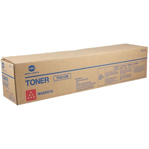 Toner original KONICA MINOLTA TN312, magenta Toner original KONICA MINOLTA TN312, magenta