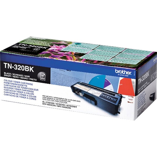 Toner original BROTHER TN-320BK, negru Toner original BROTHER TN-320BK, negru