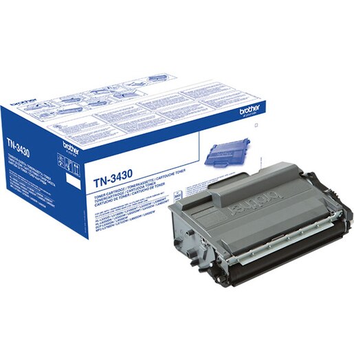 Toner original BROTHER TN-3430, negru Toner original BROTHER TN-3430, negru