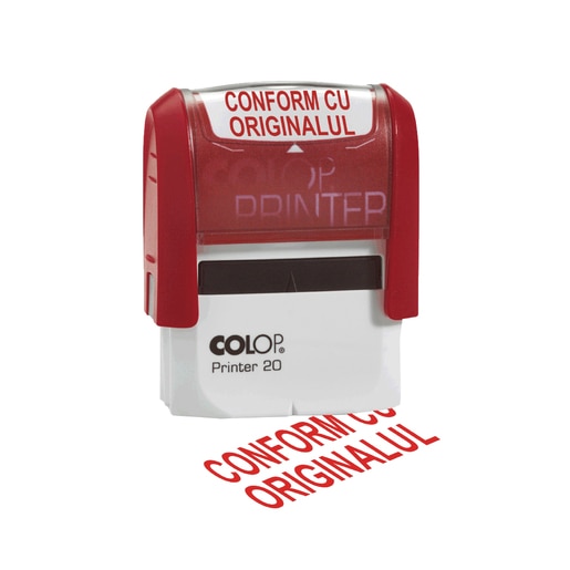 Stampila COLOP Printer 20, 14 x 38 mm, plastic Stampila COLOP Printer 20, 14 x 38 mm, plastic