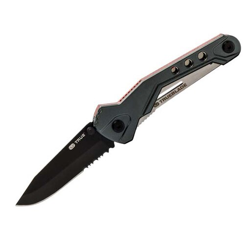 Cutit TRUE UTILITY TU6871, 7cm, otel, negru Cutit TRUE UTILITY TU6871, 7cm, otel, negru
