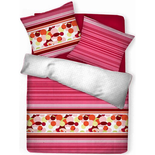 Lenjerie de pat Bubbles, 2 persoane, 100% bumbac, 180 x 220 cm, 3 piese Lenjerie de pat Bubbles, 2 persoane, 100% bumbac, 180 x 220 cm, 3 piese