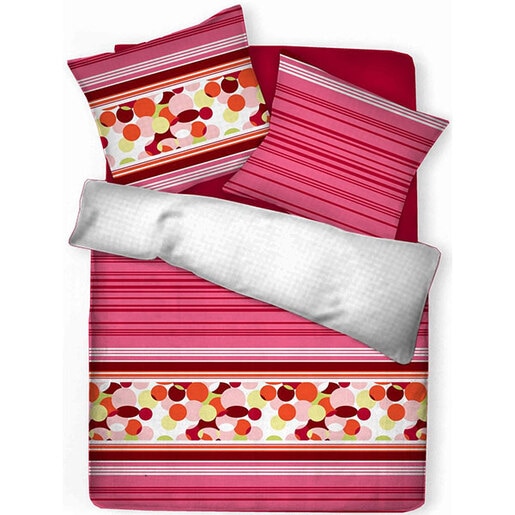 Lenjerie de pat Bubbles, 2 persoane, 100% bumbac, 220 x 200 cm, 3 piese Lenjerie de pat Bubbles, 2 persoane, 100% bumbac, 220 x 200 cm, 3 piese