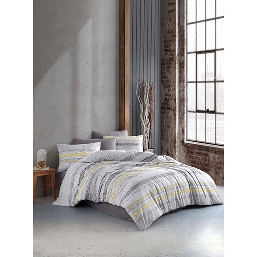 Lenjerie de pat Crochet 2, 1 persoana, 100% bumbac, 160 x 220, 2 piese Lenjerie de pat Crochet 2, 1 persoana, 100% bumbac, 160 x 220, 2 piese