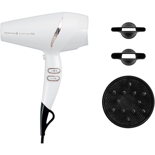 Uscator de par REMINGTON AC7200W, 2200W, 2 viteze, 3 trepte temperatura, alb Uscator de par REMINGTON AC7200W, 2200W, 2 viteze, 3 trepte temperatura, alb