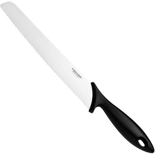 Cutit paine FISKARS Essential 1023774, 23cm, negru Cutit paine FISKARS Essential 1023774, 23cm, negru