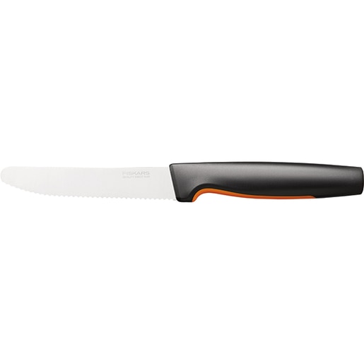 Cutit pentru tomate FISKARS Functional Form 1057543, 12cm, otel, negru Cutit pentru tomate FISKARS Functional Form 1057543, 12cm, otel, negru