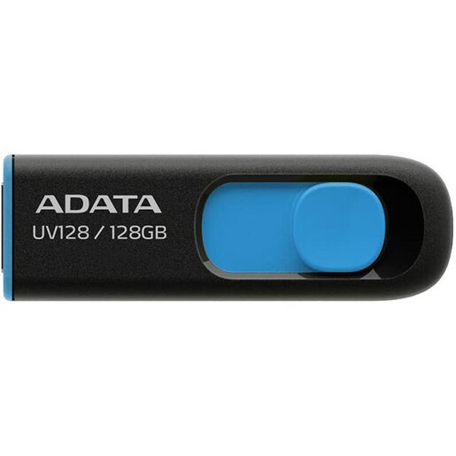 Memorie USB ADATA UV128, 128GB, USB 3.2 Gen1, negru-albastru Memorie USB ADATA UV128, 128GB, USB 3.2 Gen1, negru-albastru