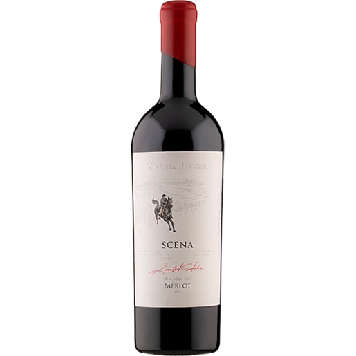 Vin rosu sec Vinaria Javgur Scena Merlot, 0.75L Vin rosu sec Vinaria Javgur Scena Merlot, 0.75L