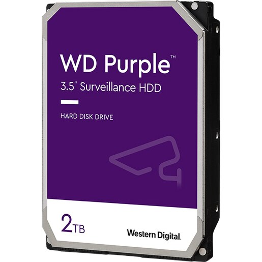 Hard Disk Supraveghere WD Purple, 2TB, 5400 RPM, SATA3, 256MB, WD23PURZ Hard Disk Supraveghere WD Purple, 2TB, 5400 RPM, SATA3, 256MB, WD23PURZ