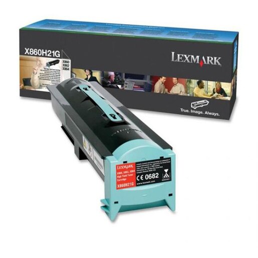 Toner original LEXMARK XL X860H21G X860E, negru Toner original LEXMARK XL X860H21G X860E, negru