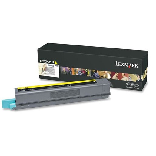 Toner original LEXMARK XL X925H2YG X925, galben Toner original LEXMARK XL X925H2YG X925, galben