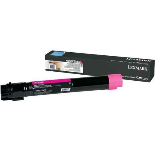 Toner original LEXMARK XXL X950X2MG X950/2/4, magenta Toner original LEXMARK XXL X950X2MG X950/2/4, magenta