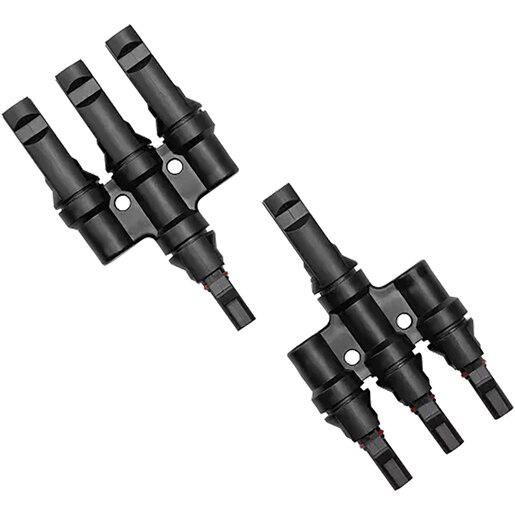 Cablu conector ANKER MC4 Solix, 3 porturi, negru Cablu conector ANKER MC4 Solix, 3 porturi, negru