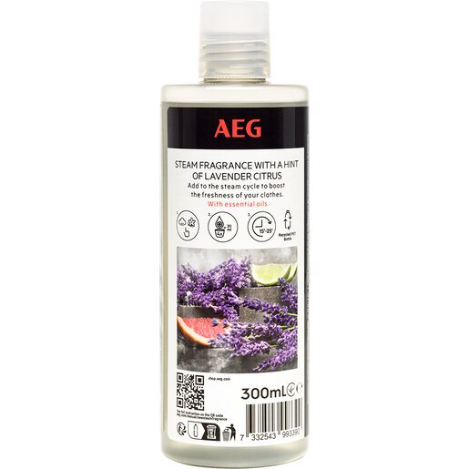 Solutie pentru parfumare cu abur AEG A2WASF00, lavanda si citrice, 300 ml Solutie pentru parfumare cu abur AEG A2WASF00, lavanda si citrice, 300 ml