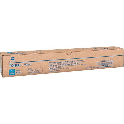Toner original KONICA MINOLTA TN-328C, cyan Toner original KONICA MINOLTA TN-328C, cyan