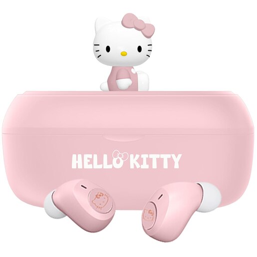 Casti pentru copii OTL Hello Kitty 3D Character, Bluetooth, In-ear, Microfon, roz Casti pentru copii OTL Hello Kitty 3D Character, Bluetooth, In-ear, Microfon, roz