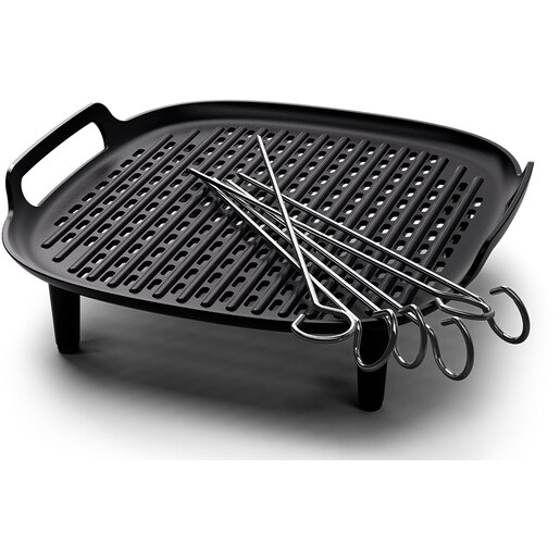Set accesorii airfryer PHILIPS XXL HD9959/00, negru-argintiu Set accesorii airfryer PHILIPS XXL HD9959/00, negru-argintiu