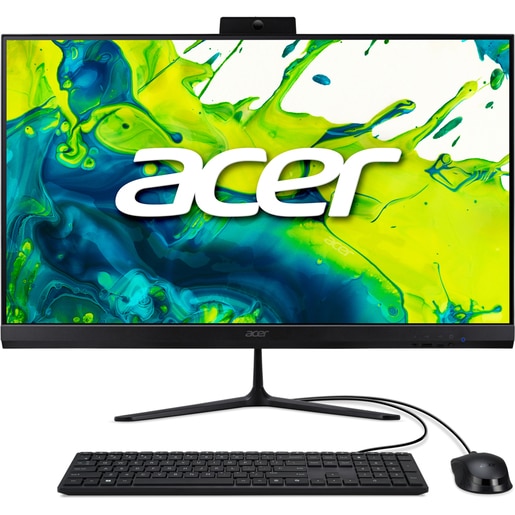 Sistem PC All in One ACER Aspire C27-B, Intel Core 5 120U pana la 5.0GHz, 27" Full HD, 16GB, SSD 1TB, Intel Graphics, Free Dos, negru Sistem PC All in One ACER Aspire C27-B, Intel Core 5 120U pana la 5.0GHz, 27" Full HD, 16GB, SSD 1TB, Intel Graphics, Free Dos, negru