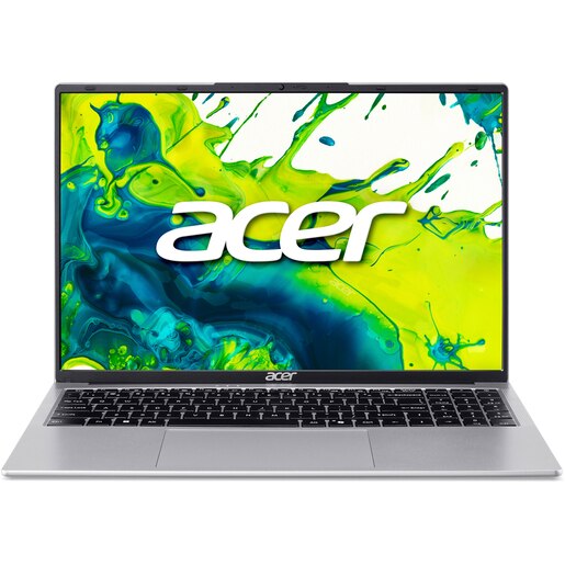Laptop ACER Aspire Lite 16 AL16-54P-30A2, Intel Core i3-1305U pana la 4.5GHz, 16" WUXGA, 8GB, SSD 512GB, Intel UHD Graphics, Free Dos, Pure Silver Laptop ACER Aspire Lite 16 AL16-54P-30A2, Intel Core i3-1305U pana la 4.5GHz, 16" WUXGA, 8GB, SSD 512GB, Intel UHD Graphics, Free Dos, Pure Silver