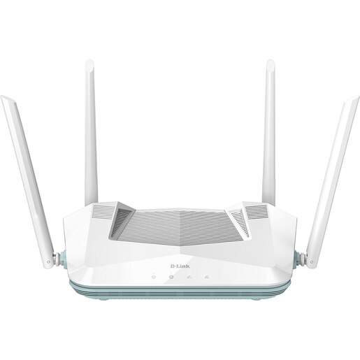 Router Wireless Gigabit D-LINK Eagle Pro AI R32 AX3200, WI-Fi 6, Dual-Band 800 + 2402 Mbps, alb Router Wireless Gigabit D-LINK Eagle Pro AI R32 AX3200, WI-Fi 6, Dual-Band 800 + 2402 Mbps, alb