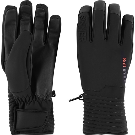 Manusi ski SINNER Ski Mont, marimea L, negru Manusi ski SINNER Ski Mont, marimea L, negru