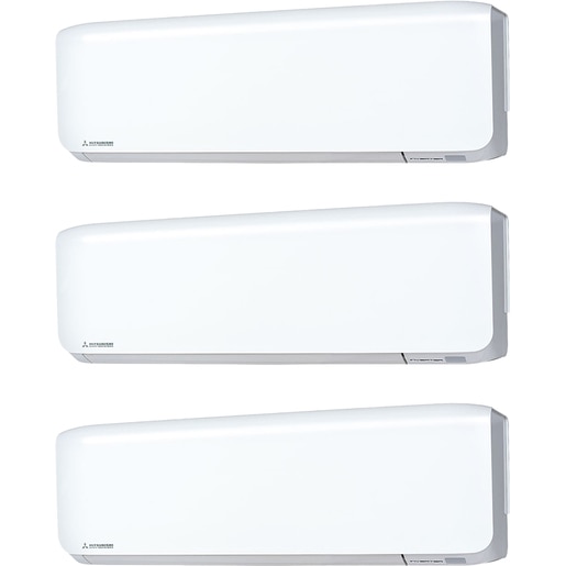 Sistem aer conditionat pentru 3 incaperi MITSUBISHI HEAVY, 7000/7000/9000 unitatea interna, unitate externa 21000BTU, A+++/A++, Inverter, Functie incalzire, Wi-Fi, alb Sistem aer conditionat pentru 3 incaperi MITSUBISHI HEAVY, 7000/7000/9000 unitatea interna, unitate externa 21000BTU, A+++/A++, Inverter, Functie incalzire, Wi-Fi, alb