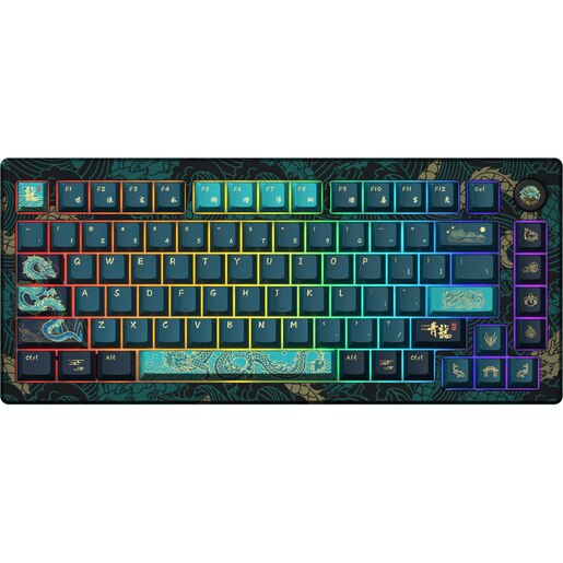 Tastatura Gaming mecanica AKKO MOD007 HE Year of Dragon, USB, Layout US, verde Tastatura Gaming mecanica AKKO MOD007 HE Year of Dragon, USB, Layout US, verde
