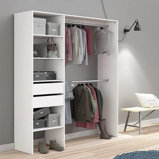 Kit dressing complet Zodiak, 200 x 181 cm, alb Kit dressing complet Zodiak, 200 x 181 cm, alb