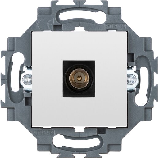 Priza TV GEWISS GW35261W, IP20, alb Priza TV GEWISS GW35261W, IP20, alb
