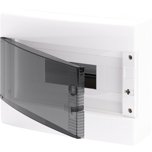 Tablou electric aparent GEWISS GW40043, 8 module, IP40, alb Tablou electric aparent GEWISS GW40043, 8 module, IP40, alb