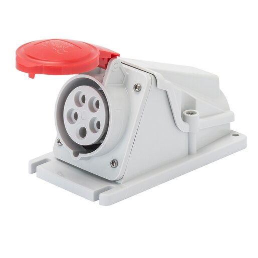Priza GEWISS GW62482, IP44, 16A, 400 V, gri Priza GEWISS GW62482, IP44, 16A, 400 V, gri