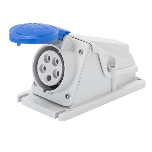 Priza GEWISS GW62488, IP44, 32A, 230 V, gri Priza GEWISS GW62488, IP44, 32A, 230 V, gri