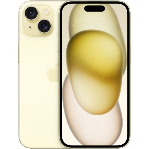 Telefon APPLE iPhone 15 5G, 128GB, Yellow Telefon APPLE iPhone 15 5G, 128GB, Yellow