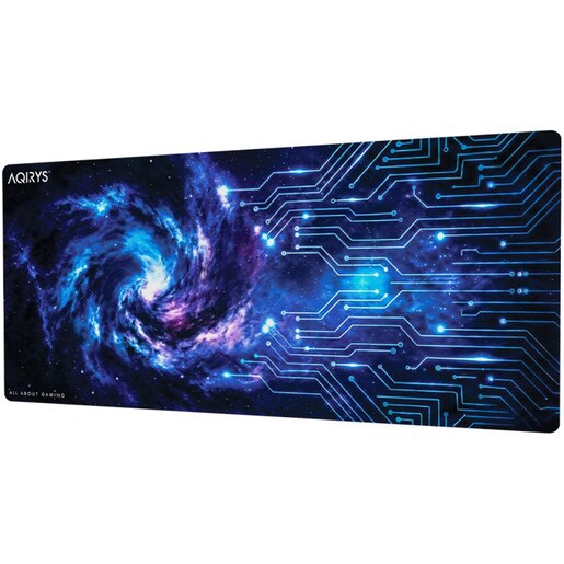 Mouse Pad Gaming AQIRYS Nebula Extra Large, albastru Mouse Pad Gaming AQIRYS Nebula Extra Large, albastru