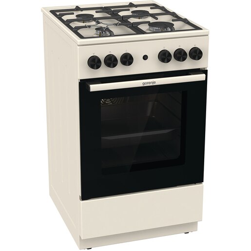 Aragaz GORENJE GG5A12BEF, 4 arzatoare, Gaz, L 50 cm, bej Aragaz GORENJE GG5A12BEF, 4 arzatoare, Gaz, L 50 cm, bej