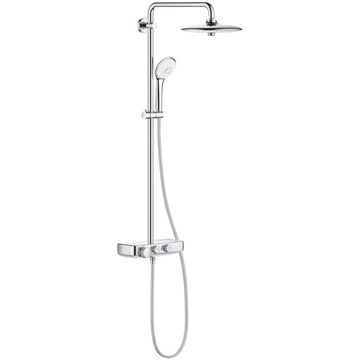 Sistem dus GROHE Euphoria Smartcontrol 260 26509000, termostat, 3 functii, crom Sistem dus GROHE Euphoria Smartcontrol 260 26509000, termostat, 3 functii, crom