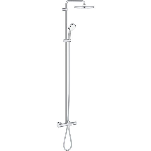 Sistem dus GROHE Tempesta Cosmopolitan 250 26672000, termostat, 2 functii, crom Sistem dus GROHE Tempesta Cosmopolitan 250 26672000, termostat, 2 functii, crom