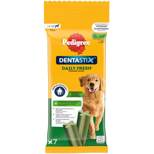 Recompensa pentru caini PEDIGREE DentaStix Eucalipt L, 270 g Recompensa pentru caini PEDIGREE DentaStix Eucalipt L, 270 g