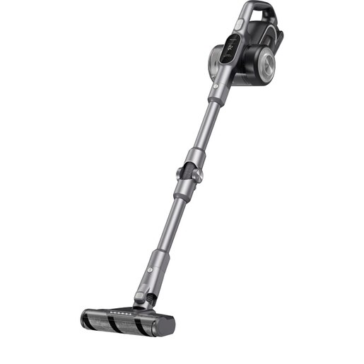 Aspirator vertical JIMMY H10 Flex, 0.6l, autonomie max 80 min, iluminare LED, argintiu-negru Aspirator vertical JIMMY H10 Flex, 0.6l, autonomie max 80 min, iluminare LED, argintiu-negru