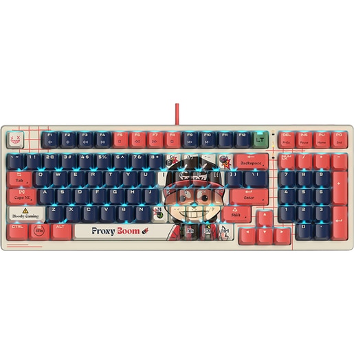 Tastatura Gaming mecanica A4TECH Bloody AT98 Proxy Bloom, USB, Layout US, multicolor Tastatura Gaming mecanica A4TECH Bloody AT98 Proxy Bloom, USB, Layout US, multicolor