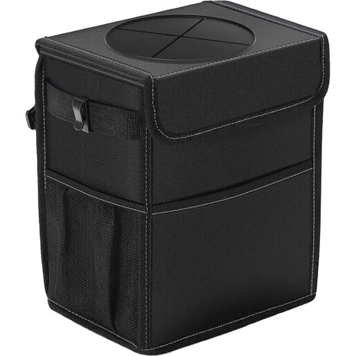 Cos de gunoi auto ROLL FAST 11700R, negru Cos de gunoi auto ROLL FAST 11700R, negru